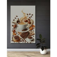 Teona Ahşap Kahve Tutkusu Yağlı Boya Görünümlü Dekoratif Ahşap Ev,antre,salon,ofis,mutfak,yatak Odası Tablo
