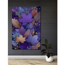 Teona Ahşap Büyülü Yapraklar Sulu Boya Görünümlü Modern Sanat Ahşap Ev,antre,salon,ofis,mutfak,yatak Odası Tablo