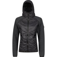 2AS Lisa Kadın Kapşonlu Tam Fermuarlı Sweat Siyah