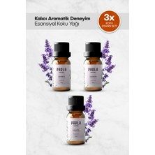 Parla Concept Çamaşır Yün Kurutma Topu Koku Seti - 10 ml - 3 Adet Lavanta - Esansiyel Uçucu Yağ