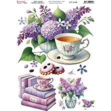 E Hobici Pirinç Dekopaj Kağıdı 30X42CM PT-4108