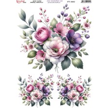 E Hobici Pirinç Dekopaj Kağıdı 30X42CM PT-4082