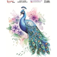 E Hobici Pirinç Dekopaj Kağıdı 30X42CM PT-1795