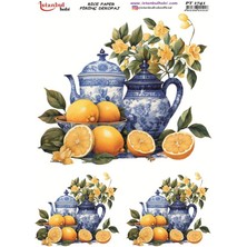 E Hobici Pirinç Dekopaj Kağıdı 30X42CM PT-1741