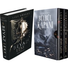 İndigo Kitap Bülbül Kapanı 1 ve Bülbül Kapanı 2 Ikili Kutu - Yan Boyalı ve Beyaz Leke 2 Özgürlük Ciltli Aslı Arslan 2li Set