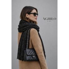 Aghilo Şardonlu Sim Detaylı Atkı