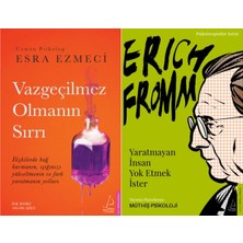 Destek Yayınları Vazgeçilmez Olmanın Sırrı ve Yaratmayan Insan Yok Etmek Ister - Erich Fromm