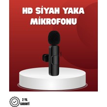 Khi-Zai 2’li Kablosuz Yaka Mikrofonu iPhone Için Profesyonel Video Ses