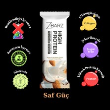 Zbarz Bademli Hindistan Cevizli Yüksek Proteinli Bar 12 Li (Hediyeli Ürün)