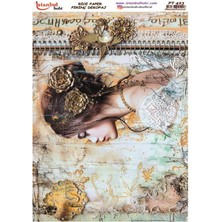 E Hobici Pirinç Dekopaj Kağıdı 30X42CM PT-423