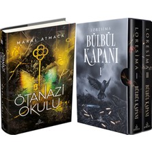 Ephesus Yayınları Bülbül Kapanı 1 ve Bülbül Kapanı 2 Ikili Kutu - Yan Boyalı ve Ephesus Ötanazi Okulu 3 Ciltli Maral Atmaca 2li Set