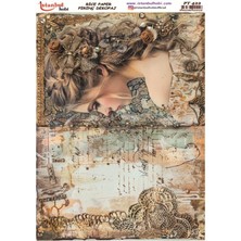 E Hobici Pirinç Dekopaj Kağıdı 30X42CM PT-422