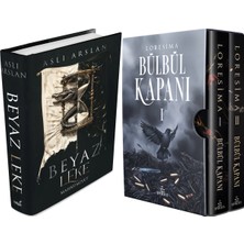 İndigo Kitap Bülbül Kapanı 1 ve Bülbül Kapanı 2 Ikili Kutu - Yan Boyalı ve Beyaz Leke Mahkumiyet Ciltli Aslı Arslan 2li Set