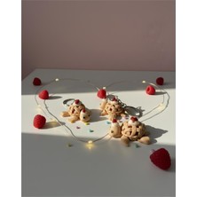 Hareketli Turta Kaplumbağa 1 Adet Anahtarlık - Çanta Süsü, Charm, Hediyelik, Figür, dekorasyon, aksesuar, süs Nycruin3D