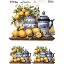 E Hobici Pirinç Dekopaj Kağıdı 30X42CM PT-1735