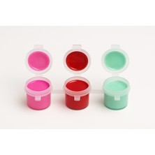 E Hobici Ehobici 3 Renk Akrilik Boya Seti Gümüş Simli