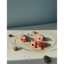 Hareketli Deniz Gergedanı 1 Adet Anahtarlık - Çanta Süsü, Charm, Hediyelik, Figür, dekorasyon, aksesuar, süs Nycruin3D