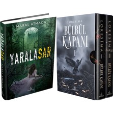 Bülbül Kapanı 1 ve Bülbül Kapanı 2 Ikili Kutu - Yan Boyalı ve Ephesus Yayınları Yaralasar 2 Ciltli Maral Atmaca 2li Set