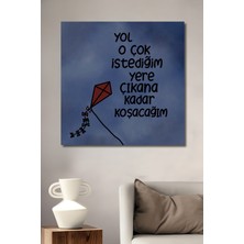 Teona Ahşap Umut Vadeden Uçurtma Ahşap Dekoratif Ev,antre,salon,ofis,mutfak,yatak Odası Tablo