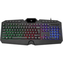 Khi-Zai Frısby FK4860QU USB Q Tr mm Si̇yah Kablolu Gamıng Klavye