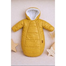 DeKuBaby Içi Welsoft Kürklü Yeni Doğan Bebek Kundak - Tulum Mont