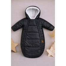 DeKuBaby Içi Welsoft Kürklü Yeni Doğan Bebek Kundak - Tulum Mont