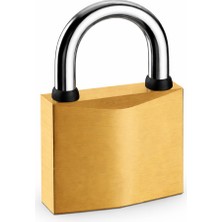 Gk Asma Kilit 63MM Kısa Kancalı Sarı A Kalite Güvenlik Kilidi