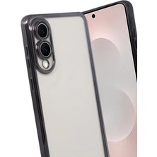 Zipax Samsung Galaxy S25 Edge Uyumlu Kılıf Silikon Lazer Lensli Kamera Korumalı Azn-Razer