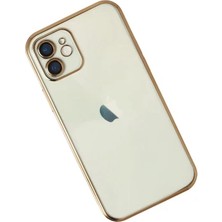 Zipax Apple iPhone 11 Uyumlu Kılıf Silikon Lazer Lensli Kamera Korumalı Azn-Razer