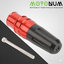 Motonum Falcon Cooper 50 Egzoz Koruma TAKOZU-KIRMIZI-MEK0771