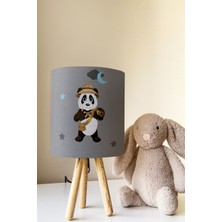 Talia Home Panda Çocuk Odası Abajur Masa Lambası TLAB-129