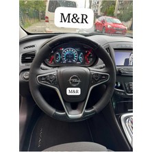 Insignia 2013 Model Orijinal Parlak Kristal Karbon Deri Kaplama Direksiyon Kılıfı