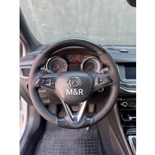  Corsa 2020 Orjinal Tam Kaplama Parlak Kristal Karbon Deri Direksiyon Kılıfı