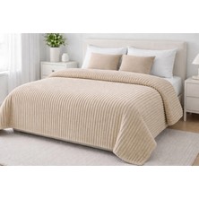 Gön Ev ve Otel Tekstili 220 x 240 cm Çift Kişilik Polyester Battaniye – Yumuşak Dokulu, Kışlık