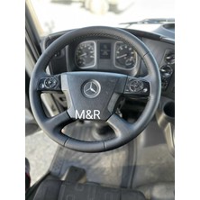 Meercedes Aros Actros Tourismo Atego Travego  Kaplama Deri Direksiyon Kılıfı