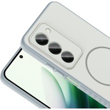 Zipax Xiaomi Redmi 15 Uyumlu Kılıf M-Safe Şarj Özellikli Şık Tasarım Zr-Tea