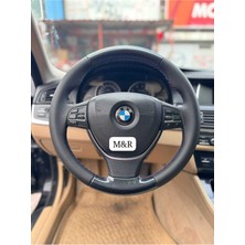 Bmw F10 Orijinal Parlak Kristal Karbon Deri Kaplama Direksiyon Kılıfı