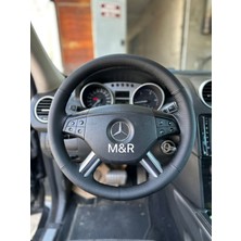 Mercedes 4 Kol  Kaplama Deri Direksiyon Kılıfı