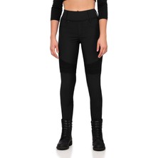 The Biker Jeans Thebikerjeans Alice Korumalı Motosiklet Tayt Pantolonu