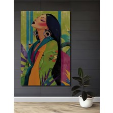 Teona Ahşap Renkli Esintiler Yağlı Boya Görünümlü Dekoratif Ahşap Ev,antre,salon,ofis,mutfak,yatak Odası Tablo