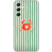 Manitoba Samsung Galaxy S25 Fe Uyumlu Baskılı Yumuşak Silikon Şeffaf Telefon Kılıfı