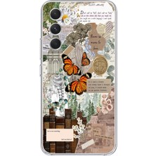 Manitoba Samsung Galaxy S25 Fe Uyumlu Baskılı Yumuşak Silikon Şeffaf Telefon Kılıfı