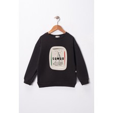 Dekim Moda Sweatshirt Çocuk "sumud" Baskılı Pamuklu