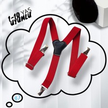 Algitsin OLA Algitsin O L A Askılı Çocuk Pantolon Askısı Unisex