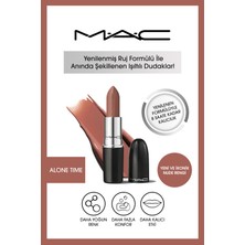 M.A.C Yüksek Pigmentasyonlu,doğal ve Parlak Bitişli,uzun Süre Kalıcı,yumuşatıcı Ruj - Alone Time