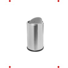 MarkEntegra Modern 9 Litre Krom Kaplamalı Çöp Kovası