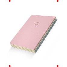 MarkEntegra Sihirli Defter Seti - Çizgisiz, 192 Sayfa, Sarı Krem