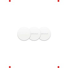 MarkEntegra 3 Adet NTAG216 Nfc Etiket Çıkartması, 30MM