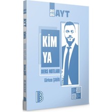 Benim Hocam Yayınları 2026 Ayt Kimya Ders Notları