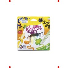 MarkEntegra Jumbo Kokulu Keçeli Kalem Seti - 10 Canlı Renk